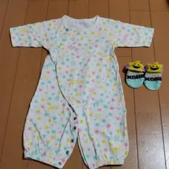 エックスガール　2wayロンパース+靴下