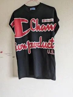 Champion ノースリーブトップス ブラック Lサイズのサムネイル