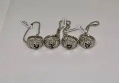 【即購入可】旧　ボンゴレリングコレクション　雷　霧　嵐　晴　ガチャ　4点セット