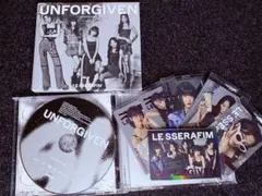 LE SSERAFIM UNFORGIVEN CD + フォトカード