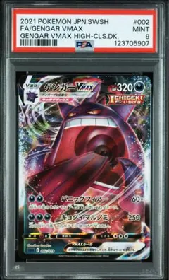 【タイムセール！5%オフ】【psa10】 ゲンガー　VMAX ポケモンカード PSA10】ゲンガーVMAX: SA[SGG 020/019] ポケモンカード ゲンガー