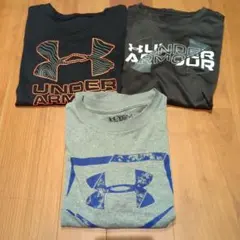 UNDER ARMOUR Tシャツ 3枚セット　125cm-135cm