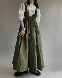 the.tiny.shop.bymori ミリタリーワンピース ワンピ スカート - メルカリ
