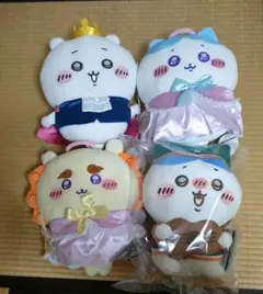 ちいかわ BIGぬいぐるみ 4点セット お誕生日てんしエニマイ