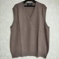 J.JONES 100%CASHMERE　カシミア100% ニットベスト　メンズ