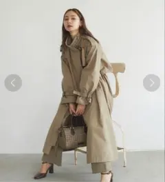 ランデブー モノグラム トレンチコート 2025年最新】randeboo コートの人気アイテム - メルカリ