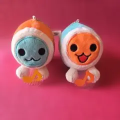 【売りつくしSALE】太鼓の達人 ぬいぐるみ マスコット 2種セット