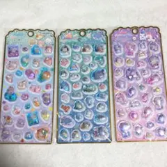 【正規品】メロウアクアリウム　 もぐにゃん　ユニコーン　うみのなかまたち 3枚