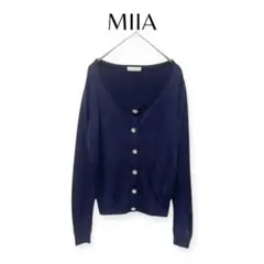 【ミーア】カーディガン 羽織り お花ボタン 上品 size F a785