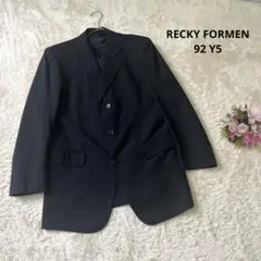 a2155【RECKYFORMEN】ストライプ スーツ ジャケット ウール混