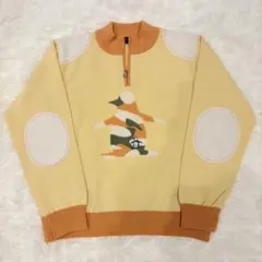 Munsingwear マンシングウェア ハーフジップ ニット セーター
