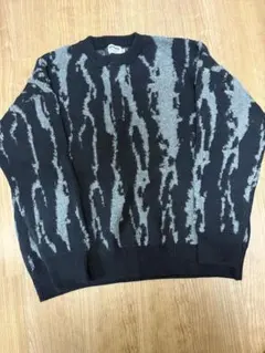 KZOOM MADE XL セーター 黒・グレー