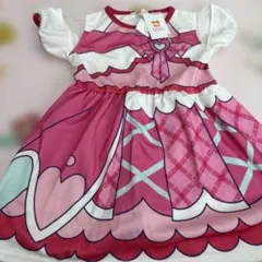 新品未使用☆きみとアイドルプリキュア　なりきりワンピース　120