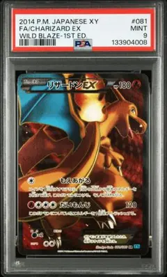 リザードンEX SR 1ed ワイルドブレイズ　081/080 リザードンEX SR 1ed 081/080 XY2 ワイルドブレイズ (8)