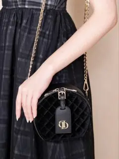 ベロア ショルダーバッグ