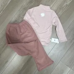 【新品】WEIJIAO ハイネックトップス＆裏起毛パンツ 120cm