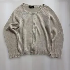 MaxMara WEEKEND LINE サマーニットカーディガン ベージュ Mのサムネイル