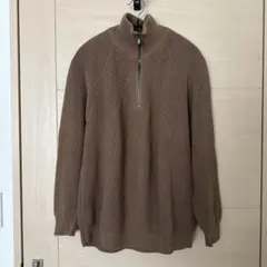 BATONER バトナー ハーフジップニット サイズ2