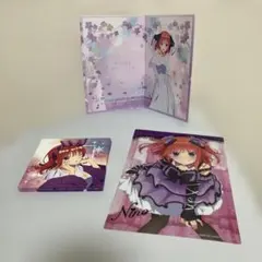 五等分の花嫁 くじ引き堂 クリスマスくじ A賞 クリアポスター 中野三玖