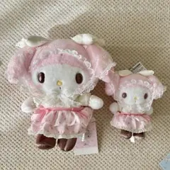 サンリオ　フォレストレースデザインシリーズ　マイメロディ　ぬいぐるみ　マスコット