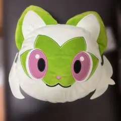 ポケットモンスター　ポケモン　大きい顔型　ぬいぐるみ　ポーチ　ニャオハ