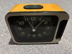 SEIKO クォーツ　目覚まし置時計 昭和レトロ