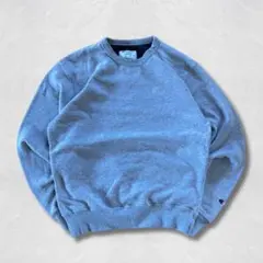 Champion スウェット L ワンポイント グレー 刺繍ロゴ 定番