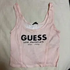 GUESS タンクトップ ピンク XS