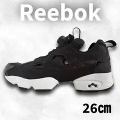 【美品✨】Reebok　インスタポンプフューリー　ブラック／ホワイト　26㎝