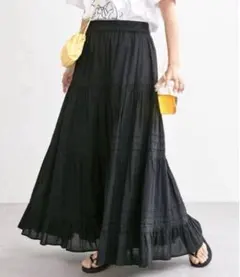 【最終値下げ‼️】チャオパニックティピー タック ティアード フレア スカート