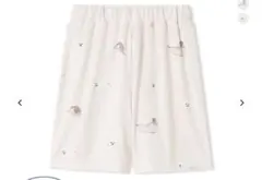 新品未使用　ジェラートピケ キッズ80cm あざらし柄ショートパンツ 接触冷感