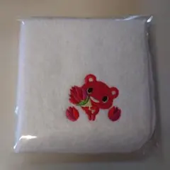 タオルハンカチ　ホワイト