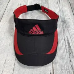 adidas ゴルフメンズ黒赤 バイザー