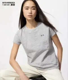 ユニクロ T2CLASSIC/スラブT シャツ ANYA HINDMARCH - メルカリ