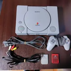 PS1 SCPH-7000 動作確認済み　すぐ遊べるセット　メモリカード2枚付き