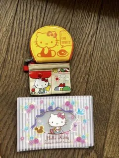 ハローキティ　小銭入れ　財布 、アルバム、昭和、平成レトロ