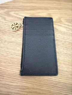 TORY BURCH ブラック レザー カードケース
