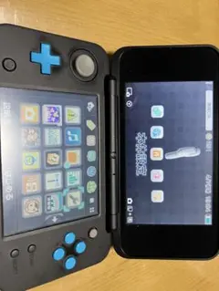 任天堂 New 2DS LL ブラック×ターコイズ 本体