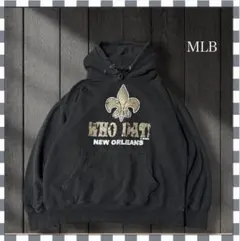 2206/NFLニューオーリンズセインツ チームプリントパーカープルオーバーXL