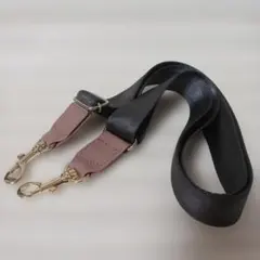 3050【未使用】russet純正ショルダーベルト　ピンクグレー