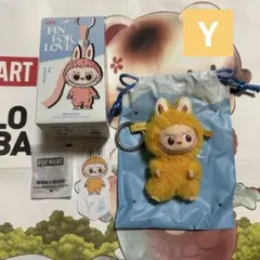 POPMART ラブブ イニシャルぬいぐるみ PIN FOR LOVE Y