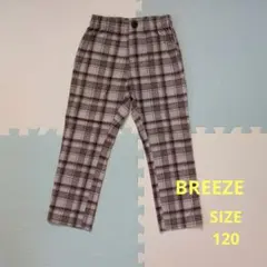 BREEZE チェック柄パンツ