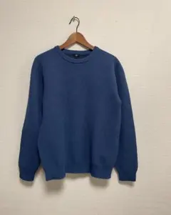 PLST セーター Mサイズ 青　試着だけになります。