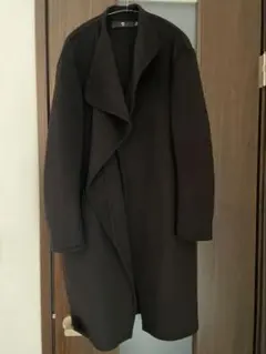 Uniqlo +J ユニクロ ジルサンダー カシミヤブレンドノーカラーコート 茶