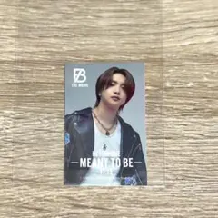 BE:FIRST ジュノン　映画特典ステッカー