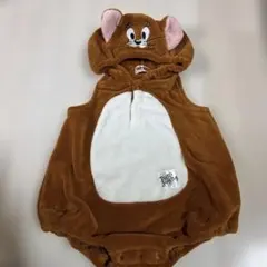 トムとジェリー フード付きロンパース　 80サイズ