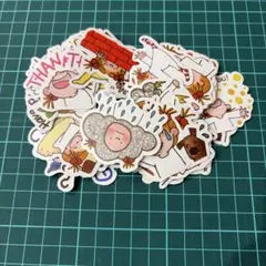 さゆりんさま　ココちゃん　シール　60枚セットt、s、u、v ４点おまとめ