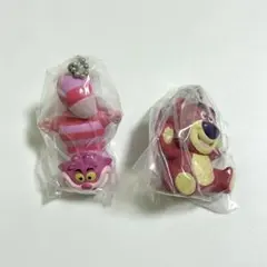 ディズニー　カラーコレクションチャーム　purple チェシャ猫　ロッツォ