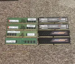 メモリ 8GB×4枚=32GB DDR4-2666 Crucial製 動作保証 - メルカリ