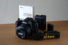 Nikon D7200 本体 AF-P 18-55mm VR付 カバン付 - メルカリ